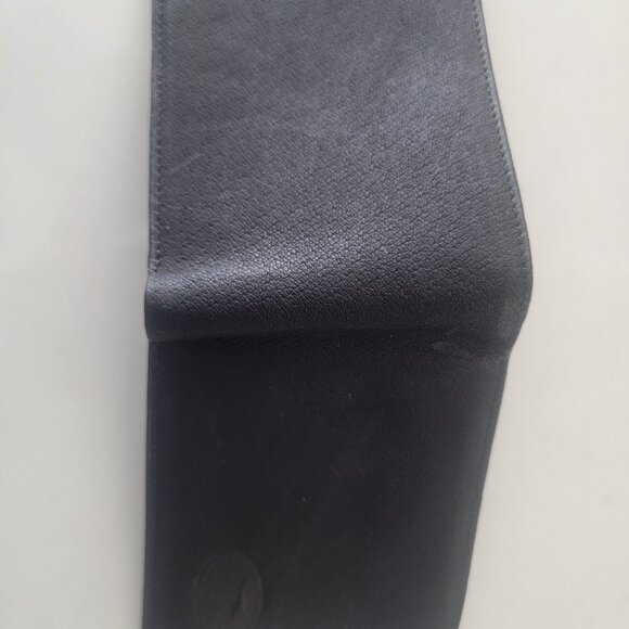 Vintage Leather Australian Wallet. Black. - Picture 2 of 5